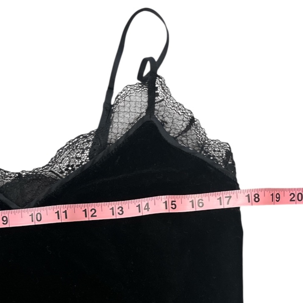 Women’s Medium Abercrombie & Fitch Black Lace Trim Camisole - Picture 5 of 8